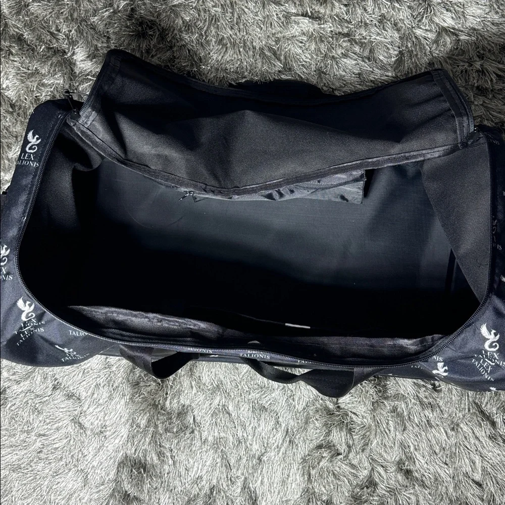 LEX Black Duffel Bag